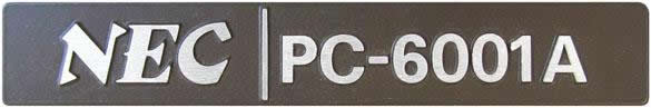 Archivo:NEC PC-6001 - Logo.jpg
