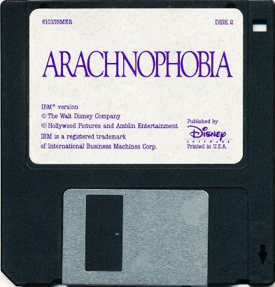 Archivo:Arachnophobia - Disquete 3.5 - Disco 2.jpg