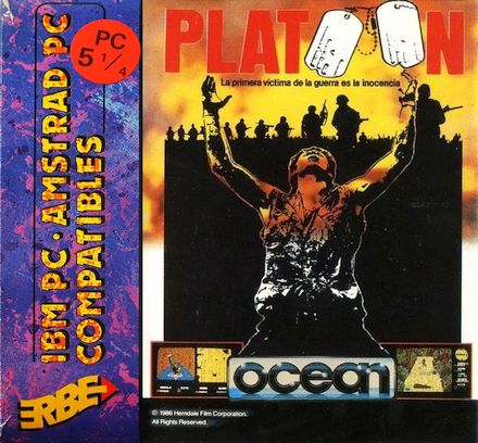 Archivo:Platoon (1988, Ocean Sotware) - Portada.jpg