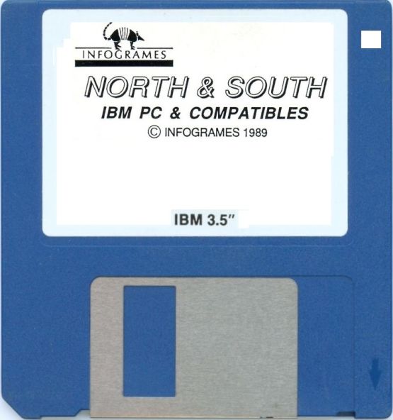 Archivo:North & South - Disquete 3.5.jpg