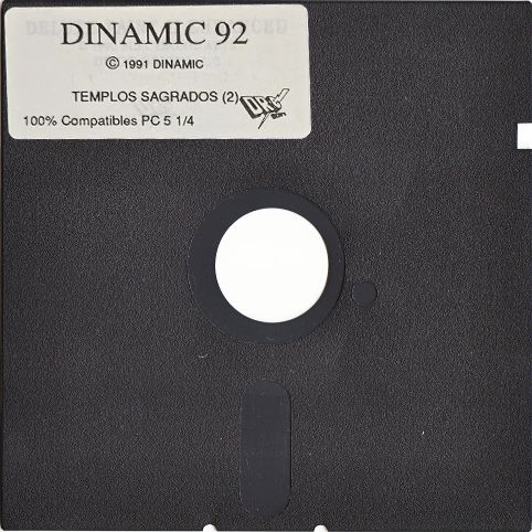 Archivo:Los Templos Sagrados - Disquete 5.25 - Disco 2.jpg