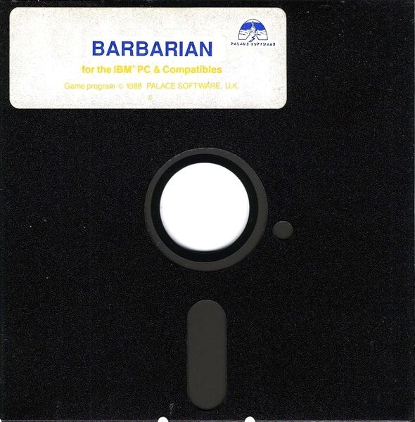 Archivo:Barbarian - El Guerrero Definitivo - Disquete 5.25.jpg