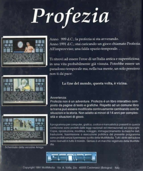 Archivo:Profezia - Trasera.jpg