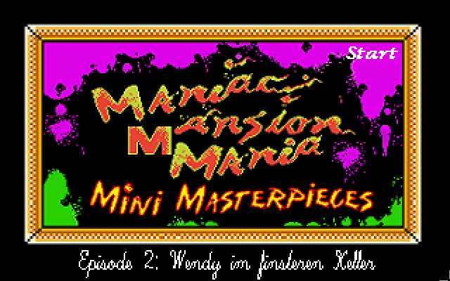 Maniac Mansion Mania Mini Masterpieces 2 - Wendy im finsteren Keller - 01.png