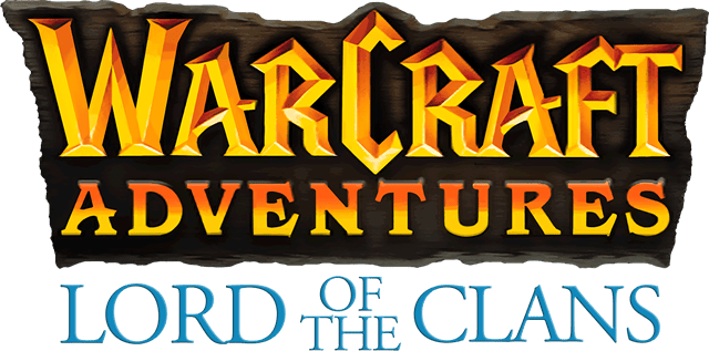 Archivo:Warcraft Adventures - Lord of the Clans - Logo.png