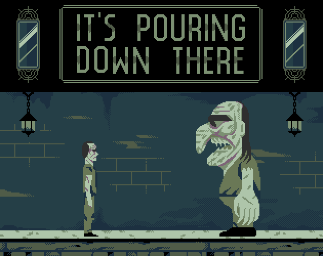 Archivo:It's Pouring Down There - Portada.png