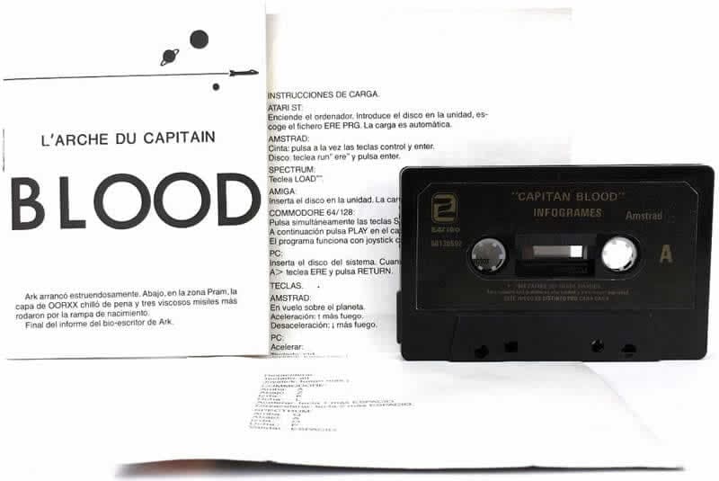 Archivo:Captain Blood - Contenido Amstrad.jpg