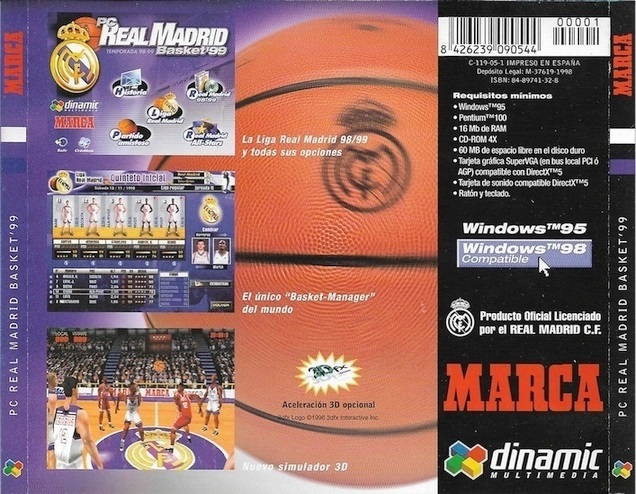 Archivo:PC Real Madrid Basket'99 - Contraportada.jpg