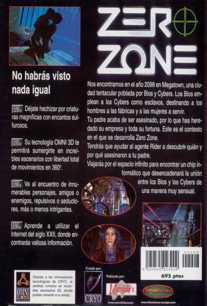 Archivo:Zero Zone - Trasera.jpg