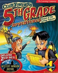 The ClueFinders 5th Grade Adventures - The Secret of the Living Volcano - Portada.jpg