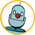 Detective Case and Clown Bot in - Murder in the Hotel Lisbon - Clown Bot.png