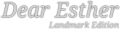 Dear Esther - Landmark Edition - Logo.png