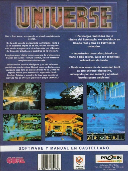 Archivo:Universe - Trasera.jpg