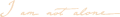 Draugen - I Am not Alone - Logo.png